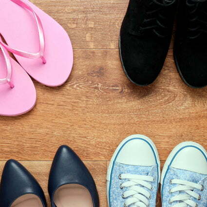  Cuatro tipos de calzados para tener opciones para hacer un cambio de calzado.